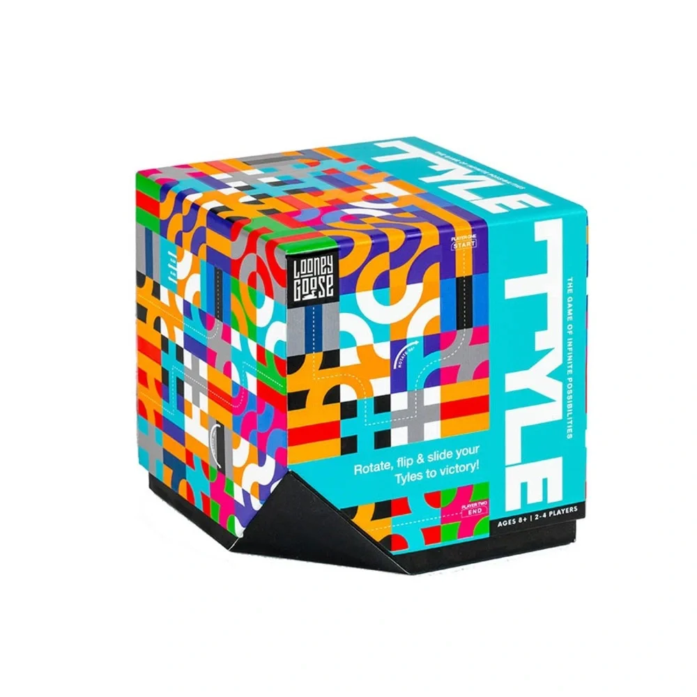 NEW Tyle puzzle game of infinite possibilities Age 8+ for 2-4 players colorful